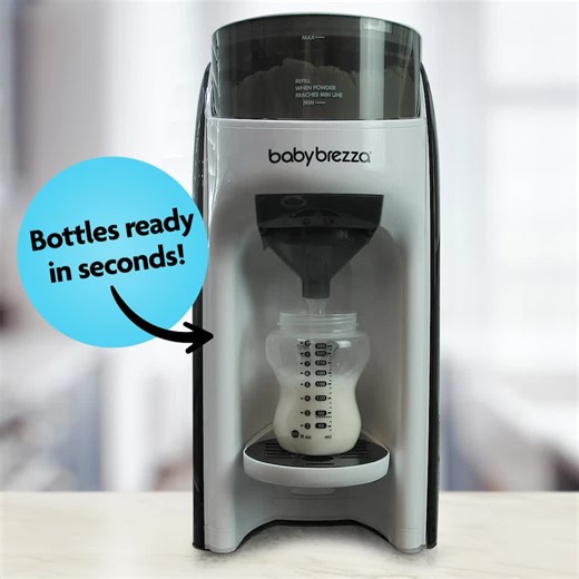73K views | Formula Pro Advanced automatically makes a warm formula bottle instantly. No measuring, mixing, waiting or fuss! More accurate than making a bottle by hand. | Baby Brezza, USA | Facebook