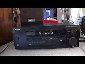 how work Pioneer Audio/Video multi channel receiver VSX-D511