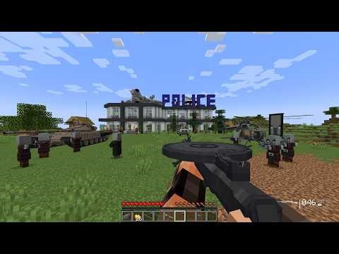 I Became a PILLAGER and DESTROYED a High Security Police Station Using MODERN WEAPONS! 💣🔥