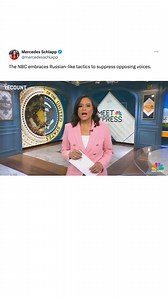 “The NBC embraced Russian-like tactics to suppress opposing voices.” -Mercedes Schlapp | CPAC
