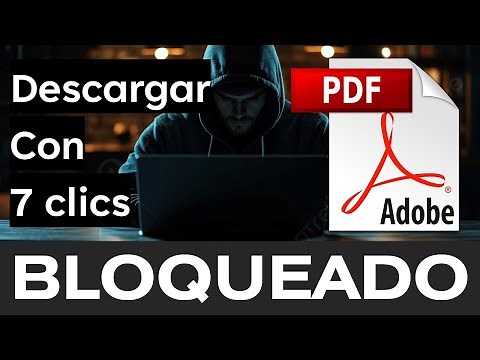 Descargar PDF bloqueado SIN PROGRAMAS con 7 clics|2025 ✅✅✅