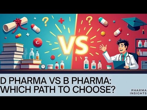 D Pharma vs B Pharma | Which is Better for You After 12th? 💊📚 #dpharma #bpharma