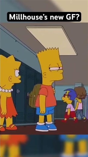 Does Millhouse not like Lisa anymore? Stalker Lisa?!😱😱😱