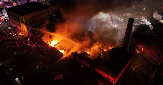 Fire at former chemical manufacturer in Paterson under investigation