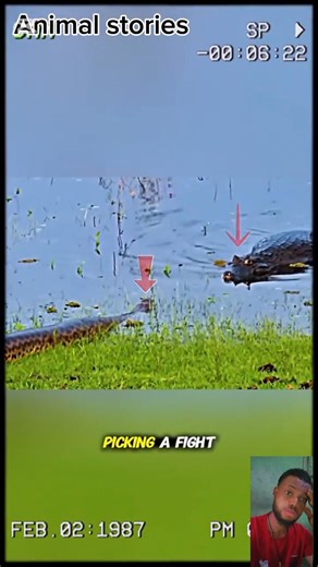 190K views · 1.1K reactions | Swallowed a black mamba - now the python think it's unstoppable. #python #crocodile #animals #people #foryou | Animals stories | Facebook