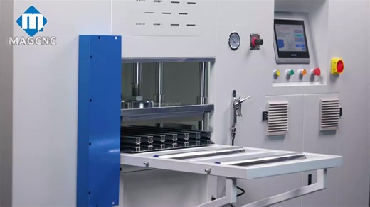 CNC Aluminum Profile End Milling Machine with Five Cutters for Window Making Machine