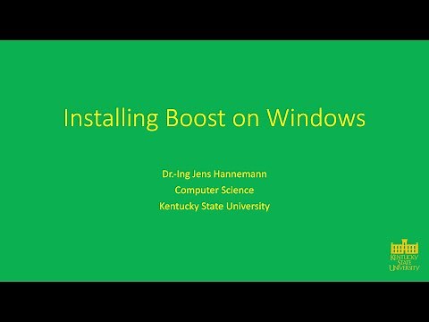 Toolchain Setup - Installing Boost on Windows