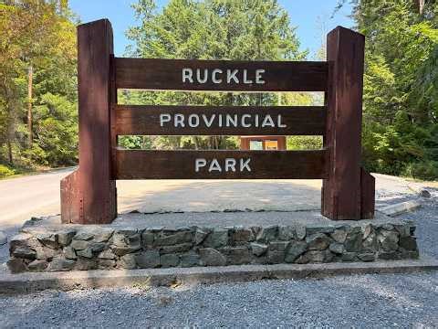 Drive Through Review Ruckle Provincial Park, BC