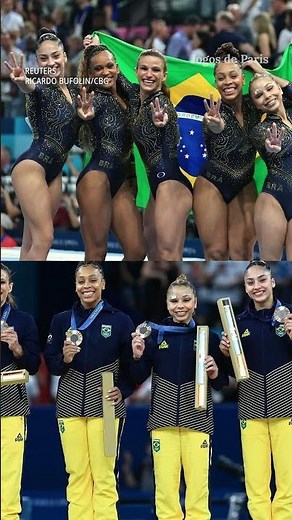Jogos Olímpicos: equipe brasileira conquista bronze inédito na ginástica artística