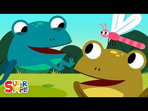 Leapfrog | Kids Froggy Friendship Song 🐸 | Super Simple Songs
