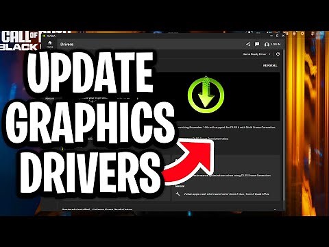How to Update Graphics Drivers for COD Black Ops 7 - Full Guide