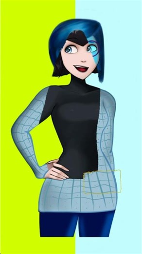 Mavis Disney transformation art