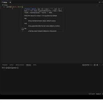 Python Program to Print Hello world!