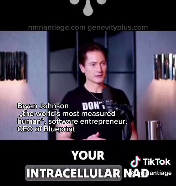 Aging Reversed? Bryan Johnson, the 'Human Data Lab,' validates NMN's power in elevating NAD levels. Discover the future of anti-aging in the Diary of a CEO latest podcast episode! #AgeDefying #HealthInnovation