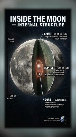 🧱 Internal Structure (Inside the Moon) | Somaterrium