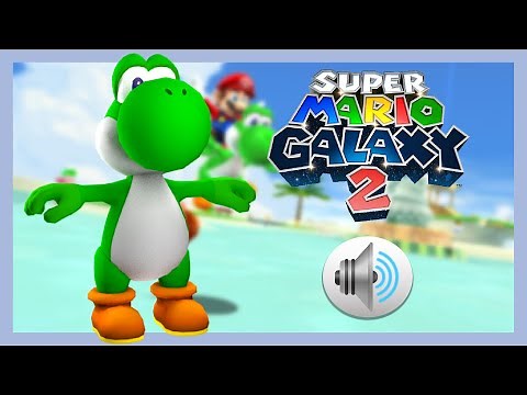 Super Mario Galaxy 2 - All Yoshi Voice Clips