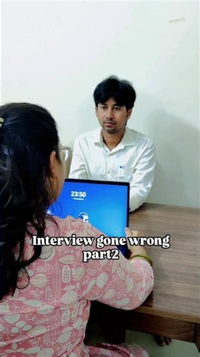 interview gone wrong part2 🥺#vibhabirtharia #interview #gonewrong #funny #song #xl #computer #skills
