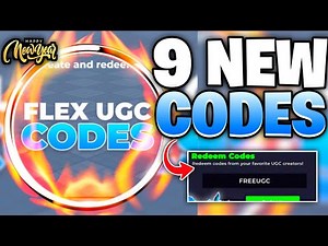 ⚠️NEW UPDATE💥[CODE]⚠️ FLEX UGC CODES 2026 - ROBLOX FLEX UGC CODES JANUARY 2026 - FLEX UGC CODES