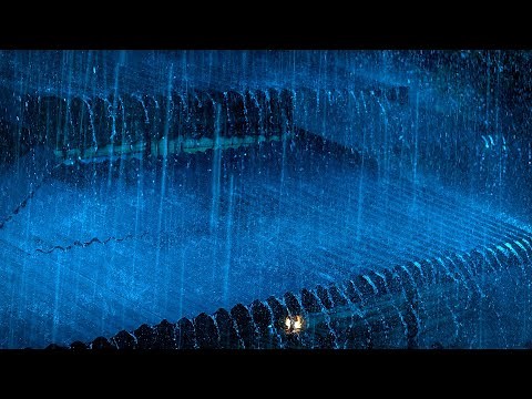 (NO ADS) Sleep Fast with Peaceful Rainfall on Tin Roof & Thunder Sounds for Deep Sleep & Relaxation