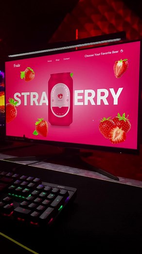 3D Landing Page UI Design on Figma #ui #ux #websitedesign #figma #3d #uiux #graphicdesign #logodesigner #heyyali #graphicdesigner