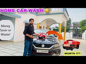 Car Wash at Home! Is this Machine Worth it? Real Test & Review
