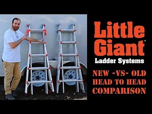 Little Giant Ladder Comparison - Old vs New