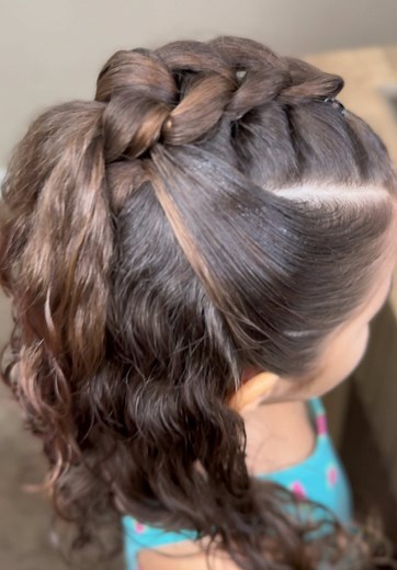 Dragon Braid Hack for Kids: Voluminous Easy Braid Tutorial