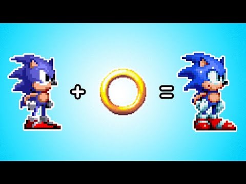 If I collect a ring, Sonic becomes more modern