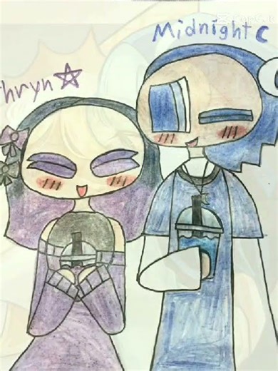 Ancient x Beast CRK featuring: Kathryn x Midnight (My OC) #CRK #ocsart