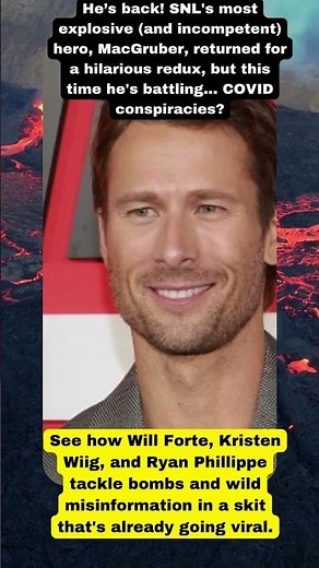 MacGruber RETURNS to SNL! Gets Distracted by COVID Conspiracies 😂 #snl