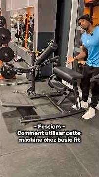 Machine pour les fessiers chez basic fit