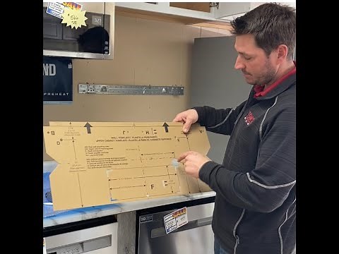 Installing a Maytag over-the-range microwave