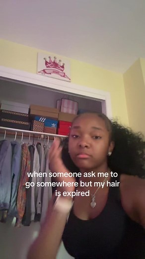 dont ask me to go outside when my hair isnt done i have fomo #ozempic #repost