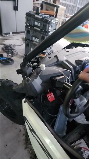 Eimer Engineering Power Steering for rzr 200. Must have! #diy #polaris #polarisrzr #rzr200 #eimer