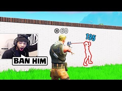 7 Fortnite Hackers *CAUGHT* Cheating LIVE!