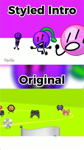 BFBFTF Intro My Version VS Original Comparison | BFBFTF Styled Intro