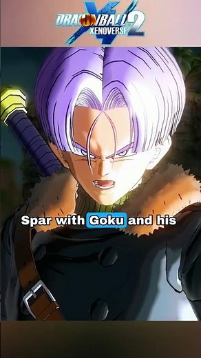Goku USVQ Meets Trunks! Unique Interaction | Dragon Ball Xenoverse 2