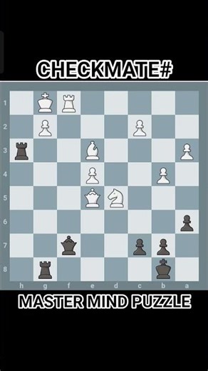 solve this puzzle #chess #chessgame #checkmate #game #games #chesscom #lichess #magnus #gukesh #prag