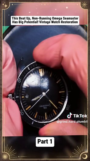 Vintage Omega Seamaster Watch Restoration Process