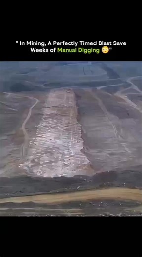 KNOWLEDGE HUB on Instagram: "In Mining, a Perfectly Timed Blast Saves Weeks of Manual Digging • Mining rock requires enormous energy. • Hard rock resists mechanical cutting. • Controlled blasting uses stored chemical energy. • Explosives release energy in microseconds. • Timing is everything. • Millisecond delay detonators control blast sequence. • Each hole explodes in a precise order. • This directs rock movement outward. • Proper timing reduces vibration. • It prevents unnecessary fractures. 