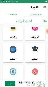 طريقة الدخول على جميع قروبات الواتس اب