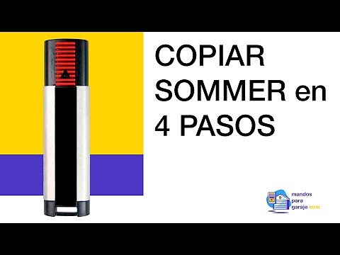 [TUTORIAL] Cómo COPIAR un Mando de Garaje SOMMER con HR MULTI 2 ✅ | mandosparagaraje.com