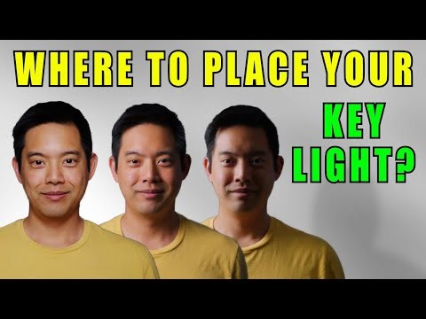 3 EFFECTIVE Key Light Placements For Youtube