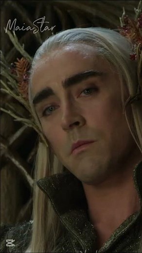 Dwarves meet the Elven King. ("Desolation of Smaug" deleted scene.) #leepace #thranduil #thehobbit