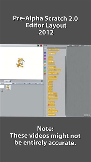 Evolution of The Scratch 3 0 Editor Interface #scracth