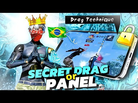 PERFECT 💯 Drag Technique ⚙️😱 FOR HEADSHOTS 💀100% Working DRAG FOR Aim lock | New Headshot Setting ?