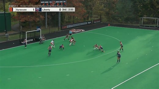 28' | KYLEIGH. FAUST. It's even at 1-1 after the rebound goal‼️ | Liberty Field Hockey