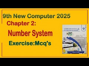 9Th Class Computer New Book 2025 || Chapter 2, Exercise Solution || Punjab Board 9th new computer