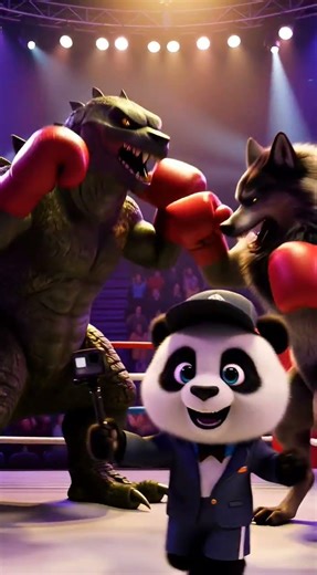 Godzilla vs Werewolf Boxing Match 🥊 Who Wins? 🐼