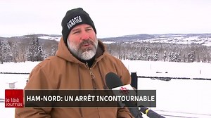 La ferme brassicole « La Grange Pardue » est un lieu convoité par les motoneigistes. | ICI Estrie